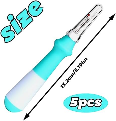 Seam Ripper, 5 PCS Green Seam Rippers for Sewing, Stitch Remover Tool