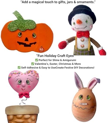 3D Resin Doll Eyes – 7mm Self-Adhesive Craft Eyes (24 pcs / 12 Pairs) – Realistic Cabochon Eyes for Amigurumi, Dolls, Polymer Clay, Cold Porcelain, Felt & DIY Crafts (Green)
