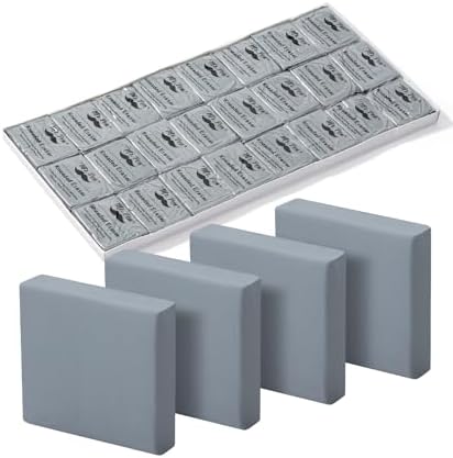 Mr. Pen- Kneaded Erasers, 1.37" x 1.7", 24 Pack, Gray