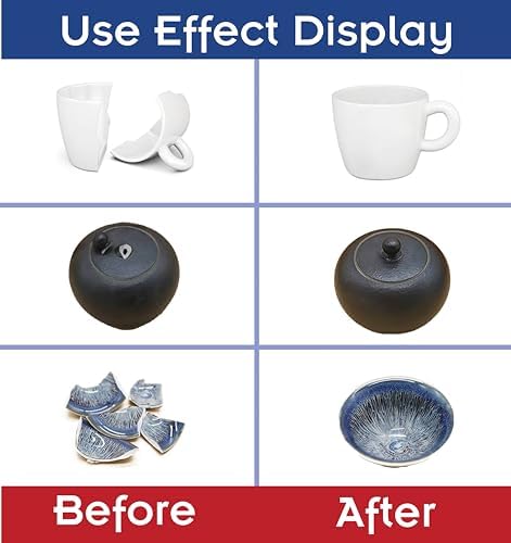 30g Ceramic Glue,China Porcelain and Pottery Repair,No Smell After Cure