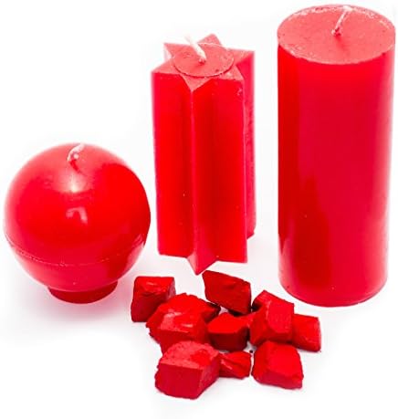 Red Candle Wax Dye 2 oz - Candle Color Dye Blocks