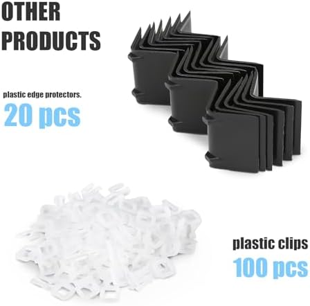 Heavy Duty Banding Strapping kit Contain 1/2" x3200" Polypropylene Packaging Straps & 100 Plastic Clips 20 Edge Protectors Tensioner with Cutter Too Glove