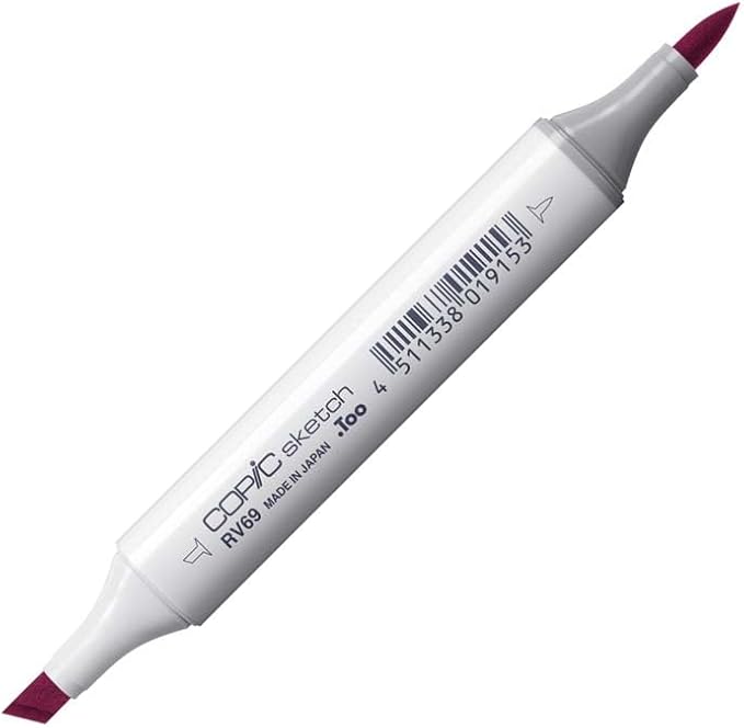 Copic Markers RV69-Sketch, Peony