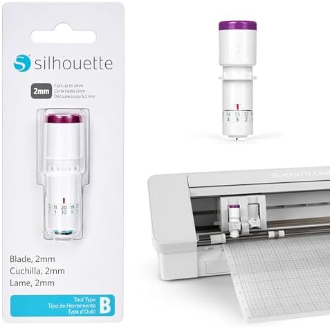 Silhouette America 2mm, Deep Cut Blade for Cameo 4 and Portrait 3