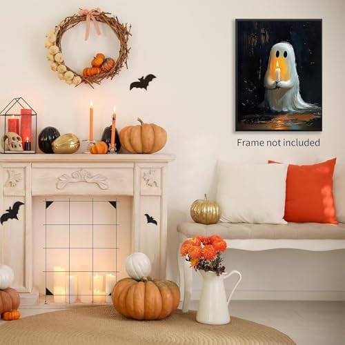 AIBOERL Paint by Numbers Kit for Adults Beginner,Halloween Ghost, 12X16In