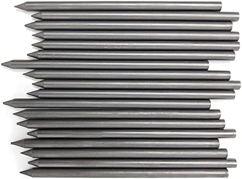 June Gold 5.6 mm, 18 Lead Refills, 2B, 120 mm Length, Sturdy Carrying Case