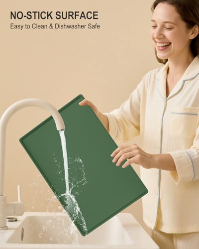 Silicone Art Mat for Crafts, 12" x 19" Waterproof Non-Slip Painting Mat
