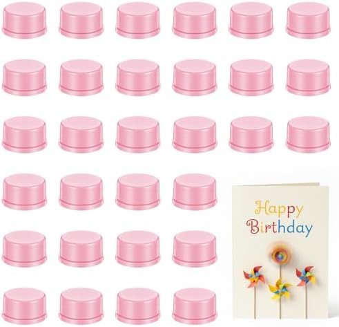 30 Pcs Spinners for Card Making, Mini Rotating Bearings, 360° DIY Rotating Base for Handmade Crafts Paper Cards Scrapbooking Greeting Cards Jewelry Making Nail Decoration