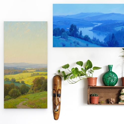 Falling in Art 2 Pack 6x12'' Unfinished Gallery Birch Wood Canvas Panels