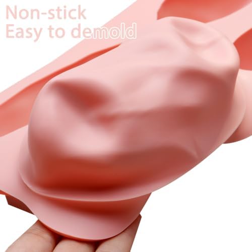 Pistachio Silicone Chocolate Mold for Mousse, Dessert, 4-Cavity