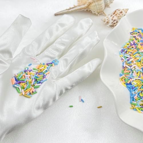 150g Fake Sprinkles Resin Sprinkles Clay Sprinkles Fake Candy Sprinkles Polymer Sprinkles Polymer Clay Slices for Resin Nail Slime Scrapbook DIY Art Crafts Making(255-mixed Color 7)