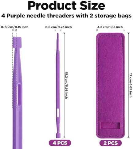 HJZHII 4 Pcs that Purple Thang Sewing Tools, Thing Sewing Quilting Supplies