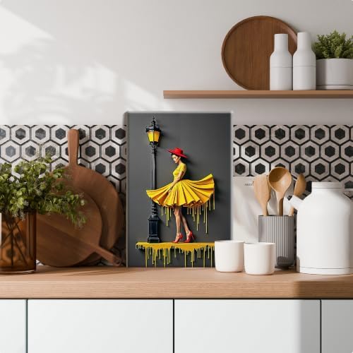 SmartEZ Paint by Numbers Kit for Adults with Frame, Dancer Paint by Number