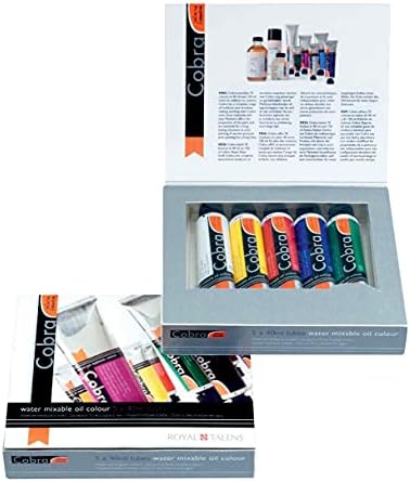 Cobra Artist Oil Colour, General Selection, 1.3 fl oz, 5 Count