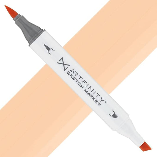 Artfinity Sketch Markers - Sand E2-2, Vibrant, Professional, Dye-Based Alcohol Markers for Artists, Drawing, Travel, & More