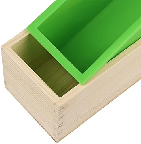 Soap Loaf Box, 42 oz Soap Box for Soap Making with Wooden Boxes, Set of 4 | Soap Bar Box Can Be Used for Homemade Soap Produce, Soap Making, Ideal Size and Large Capacity, by GNIEMCKIN