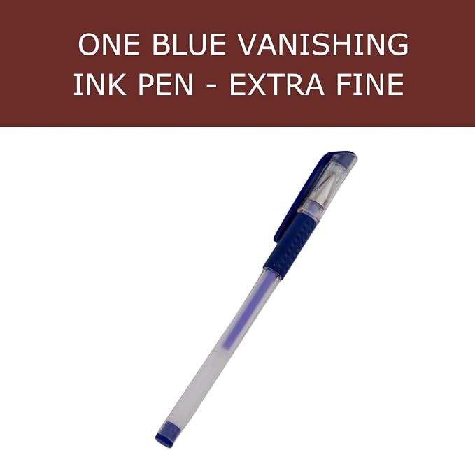 Madam Sew Heat Erasable Fabric Marking Pens for Sewing and Quilting | Fabric Markers for Sewing