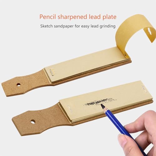 Artists Sketching Drawing Tools Set Art Blending Kits with Multiple Sizes Blending Stumps Tortillions and Sandpaper