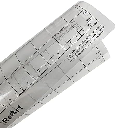 Standard Grip Cutting Mat for Silhouette Cameo - 12" x 24" 4 Pack 12"x12" 4 Pack Adhesive Cut Mat Replacement Set Matts Vinyl Craft