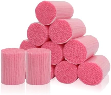 AKZYTUE 12 Rolls Latch Hook Yarn, Precut Rug Yarn for Latch Hook Kits, Crochet Yarn Bundles for Latch Hook Rug Making, DIY Tapestry Crafts for Adults & Beginners,Pink