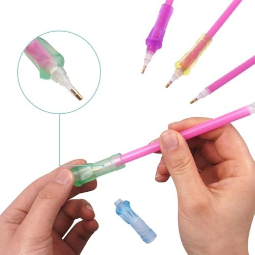 WeLiu 5D Diamond Painting Accessories Diamond Painting Tools Drill Pen Grip and Diamond Painting Trays
