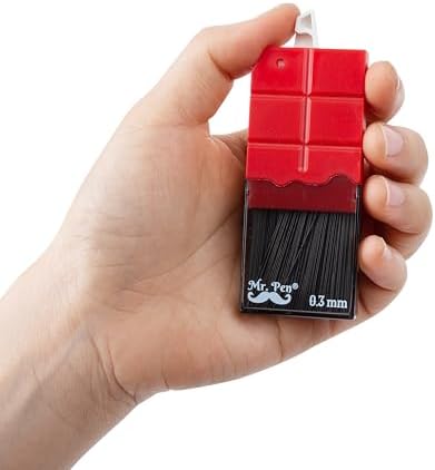Mr. Pen- 0.3 mm Lead Refills for Mechanical Pencils, 800 pcs (200 per Tube)