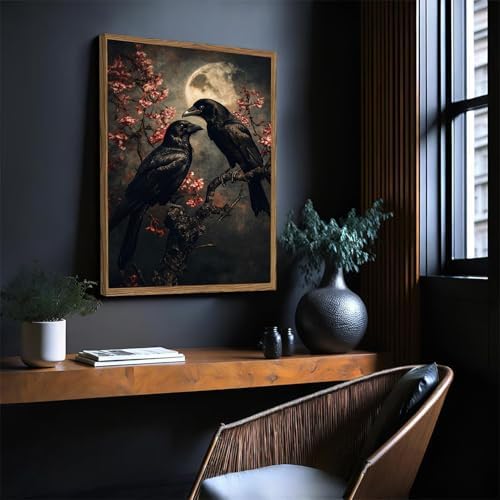 Halloween Diamond Art Kits for Adults Round Diamond Painting 12x16 Inch