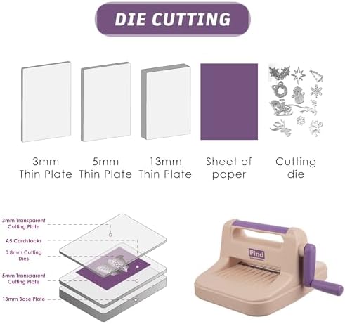 6" Openning Manual Die Cutting Machine for Cardmaking
