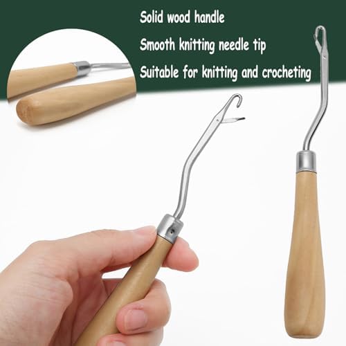 Crochet Hooks Set of 6, Multiple Hook Styles