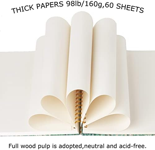 Van Gogh Aesthetic Art Mixed Media Sketchbook,A4 Spiral-Bound SketchbookMarker Paper Pad, 80 Pages of Premium 200 GSM Smooth Thick Paper, Mixed Media Sketch Book Drawing and Sketching for Kids Adults