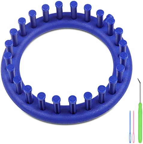 Aeelike Round Knitting Loom for Hat Socks DIY Crafts, 5.5inch