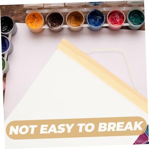 NUOBESTY Blank Canvas for Painting Cotton Oil Painting Canvas for Acrylics Watercolors and DIY Crafts for Artists and Boys and Girls Creative Projects
