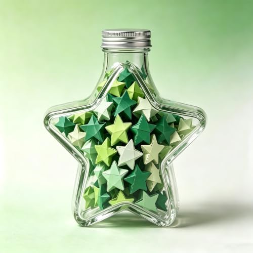 540 sheets Origami Stars Papers Package DIY Paper - 4 Colors