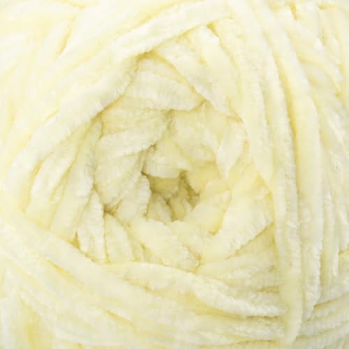 Craft County Bulky 5 Velvet Yarn – Super Soft Polyester Yarn for Blankets, Home Décor, and More!