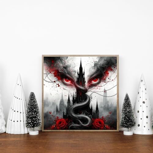 ILYUFO Diamond Art Kits for Adults Castle DIY Diamond Painting