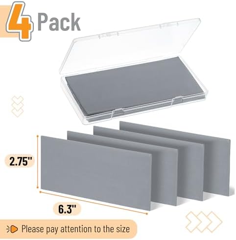 Mr. Pen- Large Kneaded Erasers, 2.75"x6.3", 4 Pack, Gray
