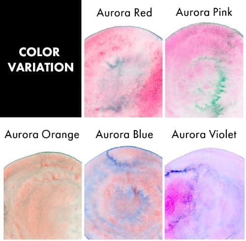 Kuretake Gansai Tambi GRANULATING COLORS, 5 Color Set, Made in Japan