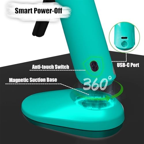 MONVICT Smart Power-Off Cordless Hot Glue Gun, Mini Glue Gun Kit