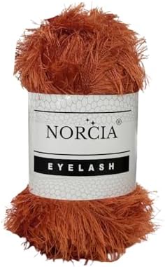 Eyelash Yarn Fun Fur Yarn(100g-3.5oz) (153yds-140mt) Fuzzy Premium Soft Crochet DIY Hand Knitting 100% Polyester