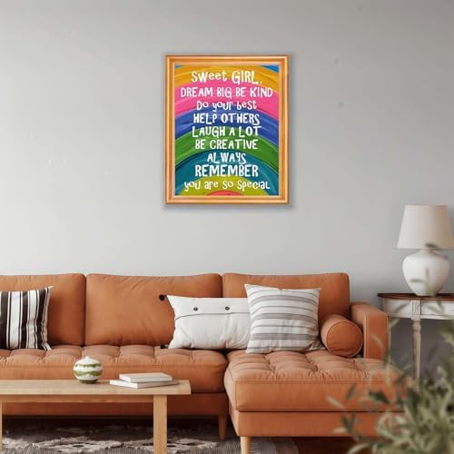niurenmaoyi Inspirational Paint by Numbers Kit for Adult Beginner,16X20in
