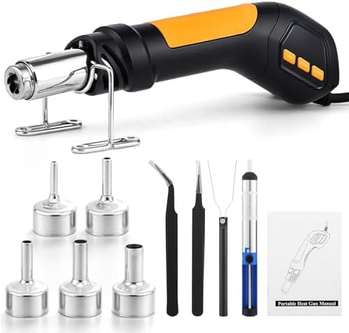 Mini Heat Gun Kit Hot Air Soldering Rework Station, 700W 100°C~500°C