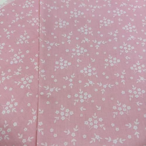 9.8" x 9.8"(25 * 25CM) Cotton Fabric DIY Making Supplies Quilting Patchwork Fabric Fat Quarter Bundles DIY for Quilting Cotton Patchwork Cushions (8pcs Love Flowers, 9.8" x 9.8")