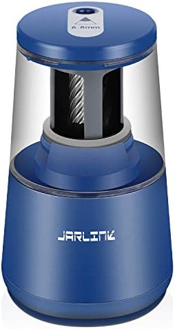 JARLINK Electric Pencil Sharpener, Heavy Duty Helical Blade, Auto Stop