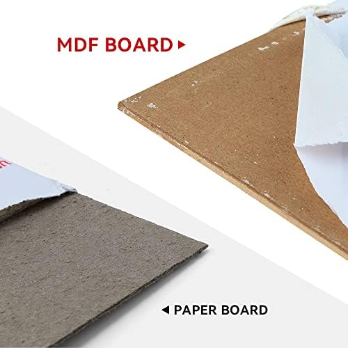 Transon 12 Pack 9x12 Inch Acrylic Painting Canvas, with Heavy Duty MDF Backing Boards, 100% Cotton Acid-Free Primed Canvas Panels for Beginners Art Crafts
