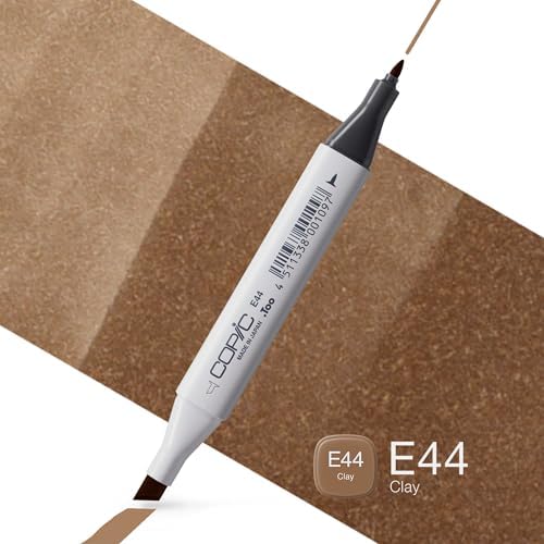 Copic Classic, Dual-Tip Alcohol Marker, E44-Copic, Clay