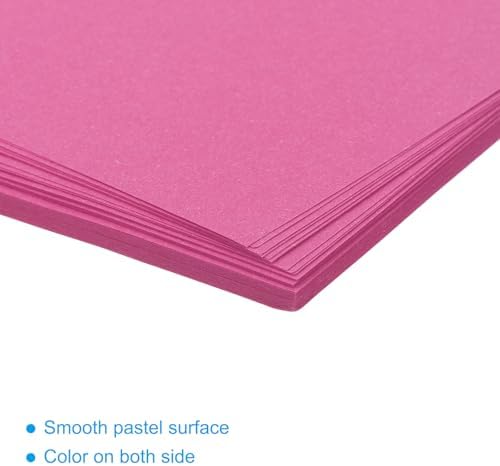 MECCANIXITY 50 Sheet Origami Paper Double Sided Rose Red 2x2 Inch Square Sheet for Art Craft Project, Beginners, Gifts Decor