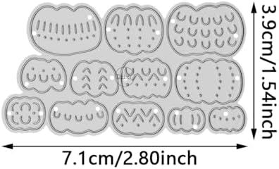 Halloween Pumpkin Metal Cutting Dies for Card Making