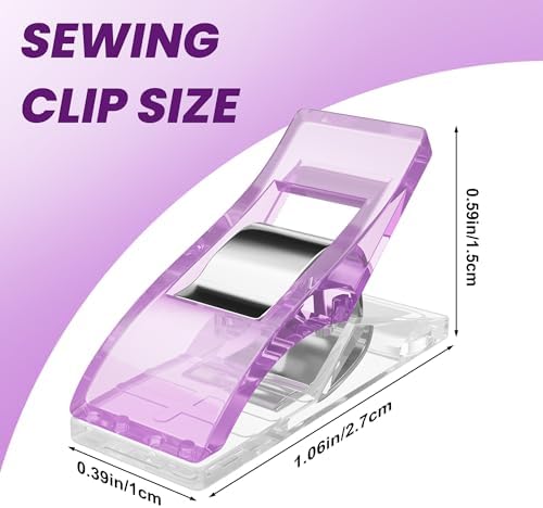 Bofoho 40PCS Sewing Clips with Storage Box