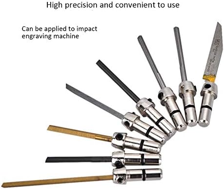 Jewelry Engraver Tools,Engraving Cutting Bits for Pneumatic Impact Engraving Machine Jewelry Tool Edge Tungsten Steel Carving Graver Knife