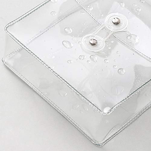 Washi Masking Tapes Multi Organizer Pouch, Minimalist Transparent Large-Capacity Visible Portable Storage Bag for Stationery Stickers Travel Small Object Planner Pens Journal Supplies